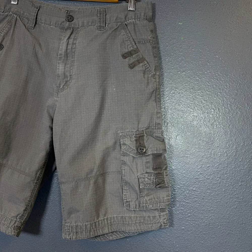 SouthPole 34 men’s grey cargo short vintage y2k outdoor